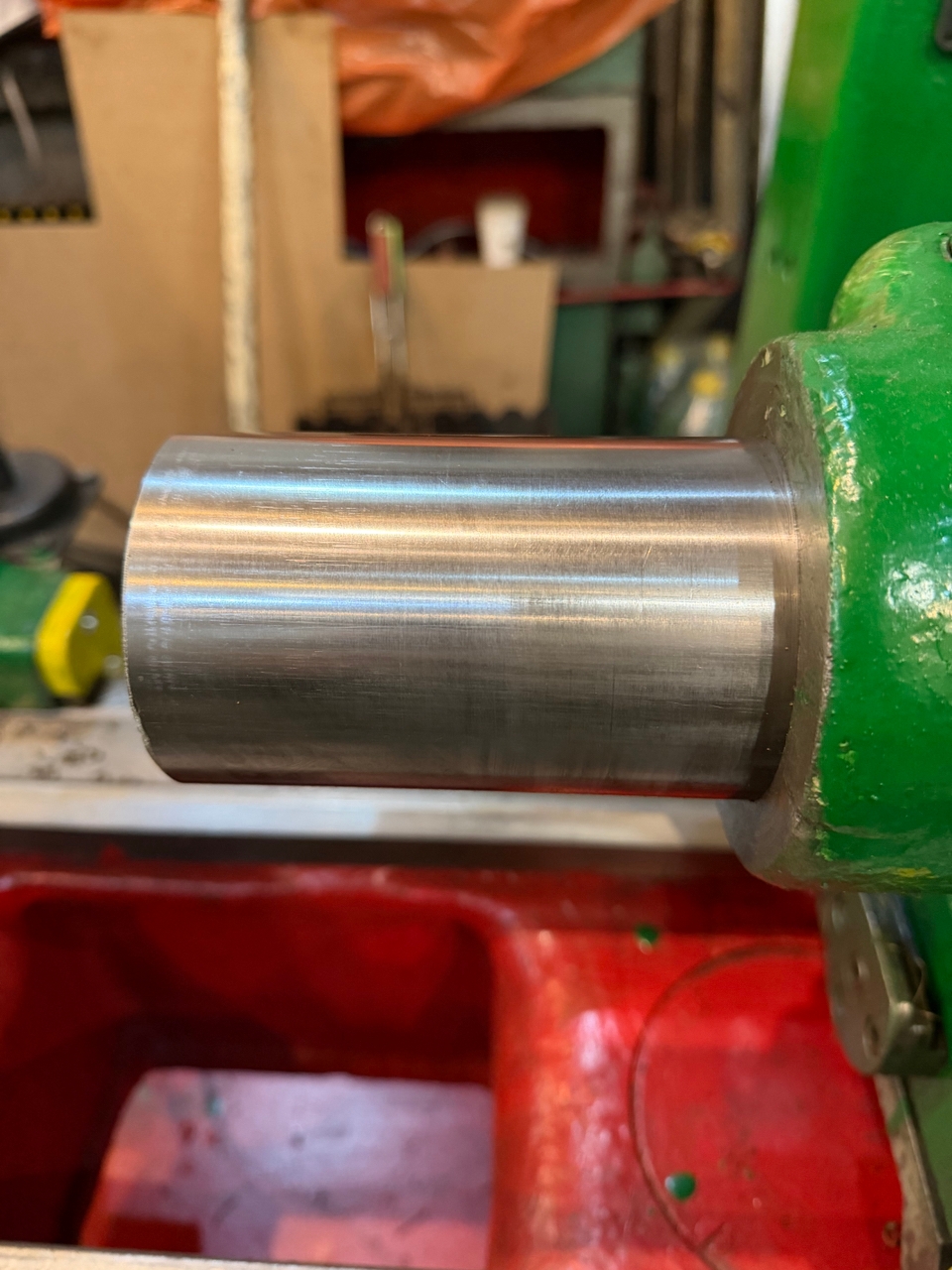 Расточка задней бабки Токарно винторезного станка