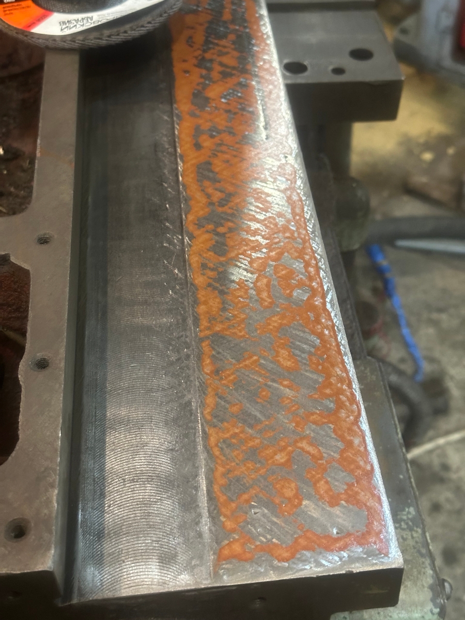 Шабровка направляющих 6р13